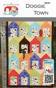 Fat Quarter Gypsy Doggie Town Pattern